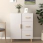 vidaXL Sideboard Weiß 69,5x34x90 cm Holzwerkstoff vidaXL Sideboard Weiß 69,5x34x90 cm Holzwerkstoff