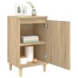 vidaXL Nachttisch Sonoma-Eiche 40x35x70 cm Holzwerkstoff vidaXL Nachttisch Sonoma-Eiche 40x35x70 cm Holzwerkstoff