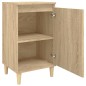 vidaXL Nachttisch Sonoma-Eiche 40x35x70 cm Holzwerkstoff vidaXL Nachttisch Sonoma-Eiche 40x35x70 cm Holzwerkstoff