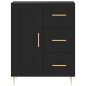 Highboard Schwarz 69,5x34x180 cm Holzwerkstoff Highboard Schwarz 69,5x34x180 cm Holzwerkstoff
