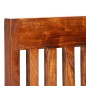 Essgruppe 7-tlg. Akazienholz Massiv mit Palisander-Finish Essgruppe 7-tlg. Akazienholz Massiv mit Palisander-Finish