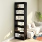 vidaXL Bücherregal/Raumteiler Schwarz 60x30x198 cm vidaXL Bücherregal/Raumteiler Schwarz 60x30x198 cm