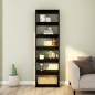 vidaXL Bücherregal/Raumteiler Schwarz 60x30x198 cm vidaXL Bücherregal/Raumteiler Schwarz 60x30x198 cm