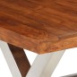 Essgruppe 7-tlg. Akazienholz Massiv mit Palisander-Finish Essgruppe 7-tlg. Akazienholz Massiv mit Palisander-Finish