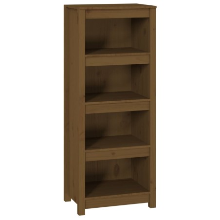 vidaXL Bücherregal Honigbraun 50x35x125,5 cm Massivholz Kiefer
