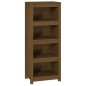 vidaXL Bücherregal Honigbraun 50x35x125,5 cm Massivholz Kiefer vidaXL Bücherregal Honigbraun 50x35x125,5 cm Massivholz Kiefer