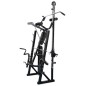 Hantelbank mit Ablage, Langhantel und Kurzhantel-Set 30,5 kg Hantelbank mit Ablage, Langhantel und Kurzhantel-Set 30,5 kg