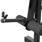 Hantelbank mit Ablage, Langhantel und Kurzhantel-Set 30,5 kg Hantelbank mit Ablage, Langhantel und Kurzhantel-Set 30,5 kg