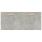 vidaXL Wandschrank Betongrau 80x35x36,5 cm Holzwerkstoff vidaXL Wandschrank Betongrau 80x35x36,5 cm Holzwerkstoff