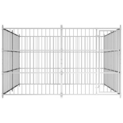 vidaXL Outdoor-Hundezwinger 300×300×185 cm