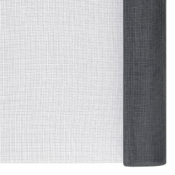 vidaXL Fliegengitter Fiberglas 100x2000 cm Grau