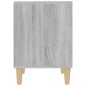 vidaXL Nachttisch Grau Sonoma 40x35x50 cm vidaXL Nachttisch Grau Sonoma 40x35x50 cm