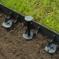 Nature Rasenkanten mit Erdankern Schwarz Nature Rasenkanten mit Erdankern Schwarz