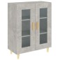 vidaXL Sideboard Betongrau 69,5x34x90 cm Holzwerkstoff vidaXL Sideboard Betongrau 69,5x34x90 cm Holzwerkstoff