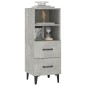 vidaXL Sideboard Betongrau 34,5x34x90 cm Holzwerkstoff vidaXL Sideboard Betongrau 34,5x34x90 cm Holzwerkstoff