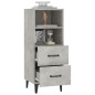 vidaXL Sideboard Betongrau 34,5x34x90 cm Holzwerkstoff vidaXL Sideboard Betongrau 34,5x34x90 cm Holzwerkstoff