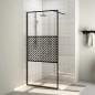 vidaXL Duschwand für Begehbare Dusche mit Klarem ESG Glas 80x195 cm vidaXL Duschwand für Begehbare Dusche mit Klarem ESG Glas 80x195 cm