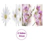 vidaXL Raumteiler klappbar 160 x 170 cm Blume vidaXL Raumteiler klappbar 160 x 170 cm Blume