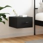vidaXL Wand-Nachttisch Schwarz 35x35x20 cm vidaXL Wand-Nachttisch Schwarz 35x35x20 cm