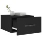 vidaXL Wand-Nachttisch Schwarz 35x35x20 cm vidaXL Wand-Nachttisch Schwarz 35x35x20 cm