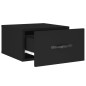 vidaXL Wand-Nachttisch Schwarz 35x35x20 cm vidaXL Wand-Nachttisch Schwarz 35x35x20 cm
