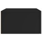 vidaXL Wand-Nachttisch Schwarz 35x35x20 cm vidaXL Wand-Nachttisch Schwarz 35x35x20 cm