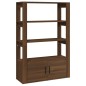 vidaXL Sideboard Braun Eichen-Optik 80x30x119,5 cm Holzwerkstoff vidaXL Sideboard Braun Eichen-Optik 80x30x119,5 cm Holzwerkstoff