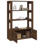 vidaXL Sideboard Braun Eichen-Optik 80x30x119,5 cm Holzwerkstoff vidaXL Sideboard Braun Eichen-Optik 80x30x119,5 cm Holzwerkstoff