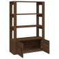 vidaXL Sideboard Braun Eichen-Optik 80x30x119,5 cm Holzwerkstoff vidaXL Sideboard Braun Eichen-Optik 80x30x119,5 cm Holzwerkstoff