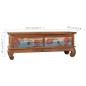 vidaXL TV-Schrank 110x35x40 cm Teak Altholz vidaXL TV-Schrank 110x35x40 cm Teak Altholz