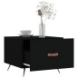 vidaXL Couchtische 2 Stk. Schwarz 50x50x40 cm Holzwerkstoff vidaXL Couchtische 2 Stk. Schwarz 50x50x40 cm Holzwerkstoff