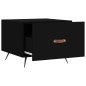 vidaXL Couchtische 2 Stk. Schwarz 50x50x40 cm Holzwerkstoff vidaXL Couchtische 2 Stk. Schwarz 50x50x40 cm Holzwerkstoff
