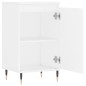 vidaXL Sideboard Weiß 40x35x70 cm Holzwerkstoff vidaXL Sideboard Weiß 40x35x70 cm Holzwerkstoff