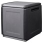 vidaXL Garten-Aufbewahrungsbox 54x53x57 cm 130 L Dunkelgrau Schwarz vidaXL Garten-Aufbewahrungsbox 54x53x57 cm 130 L Dunkelgrau Schwarz