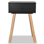vidaXL Nachttisch 2 Stk. Kiefernholz Massiv 40 x 30 x 61 cm Schwarz vidaXL Nachttisch 2 Stk. Kiefernholz Massiv 40 x 30 x 61 cm Schwarz