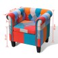 vidaXL Sessel mit Patchwork-Design Stoff vidaXL Sessel mit Patchwork-Design Stoff