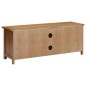 vidaXL TV-Schrank 110x35x44 cm Massivholz Eiche vidaXL TV-Schrank 110x35x44 cm Massivholz Eiche