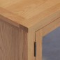 vidaXL TV-Schrank 110x35x44 cm Massivholz Eiche vidaXL TV-Schrank 110x35x44 cm Massivholz Eiche
