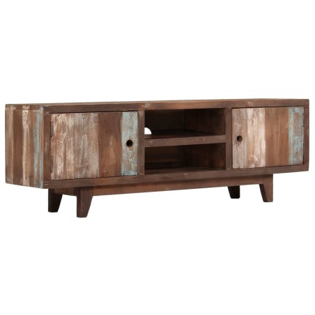 vidaXL TV-Schrank Akazienholz Massiv Vintage 118 x 30 x 40 cm
