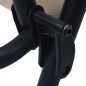 vidaXL Klappbare Gartenstühle 2 Stk. Textilene Cremeweiß vidaXL Klappbare Gartenstühle 2 Stk. Textilene Cremeweiß
