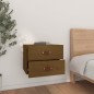 vidaXL Wand-Nachttische 2 Stk. Honigbraun 50x36x40 cm vidaXL Wand-Nachttische 2 Stk. Honigbraun 50x36x40 cm