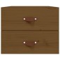 vidaXL Wand-Nachttische 2 Stk. Honigbraun 50x36x40 cm vidaXL Wand-Nachttische 2 Stk. Honigbraun 50x36x40 cm