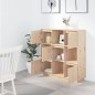 vidaXL Highboard 110,5x35x117 cm Massivholz Kiefer vidaXL Highboard 110,5x35x117 cm Massivholz Kiefer