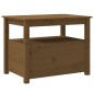 vidaXL Couchtisch Honigbraun 71x49x55 cm Massivholz Kiefer vidaXL Couchtisch Honigbraun 71x49x55 cm Massivholz Kiefer