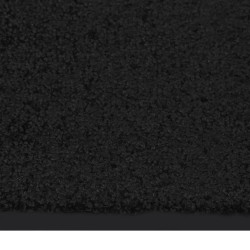 vidaXL Fußmatte Schwarz 40x60 cm 