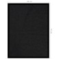 vidaXL Fußmatte Schwarz 40x60 cm vidaXL Fußmatte Schwarz 40x60 cm