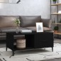 vidaXL Couchtisch Schwarz 90x50x40 cm Holzwerkstoff vidaXL Couchtisch Schwarz 90x50x40 cm Holzwerkstoff