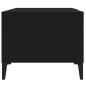 vidaXL Couchtisch Schwarz 90x50x40 cm Holzwerkstoff vidaXL Couchtisch Schwarz 90x50x40 cm Holzwerkstoff
