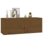 vidaXL Wandschrank Honigbraun 80x30x30 cm Massivholz Kiefer vidaXL Wandschrank Honigbraun 80x30x30 cm Massivholz Kiefer