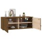 vidaXL Wandschrank Honigbraun 80x30x30 cm Massivholz Kiefer vidaXL Wandschrank Honigbraun 80x30x30 cm Massivholz Kiefer